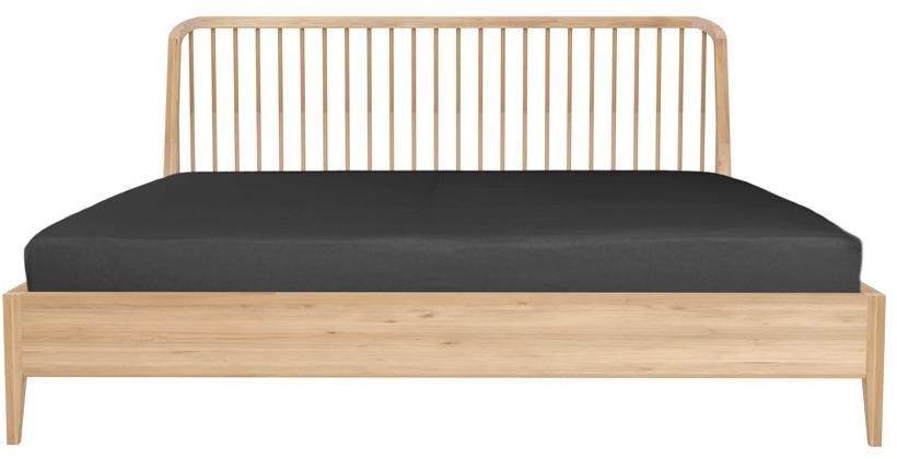 Ethnicraft Двуспальная кровать из дуба Oak spindle 51246-47 - Вид №1