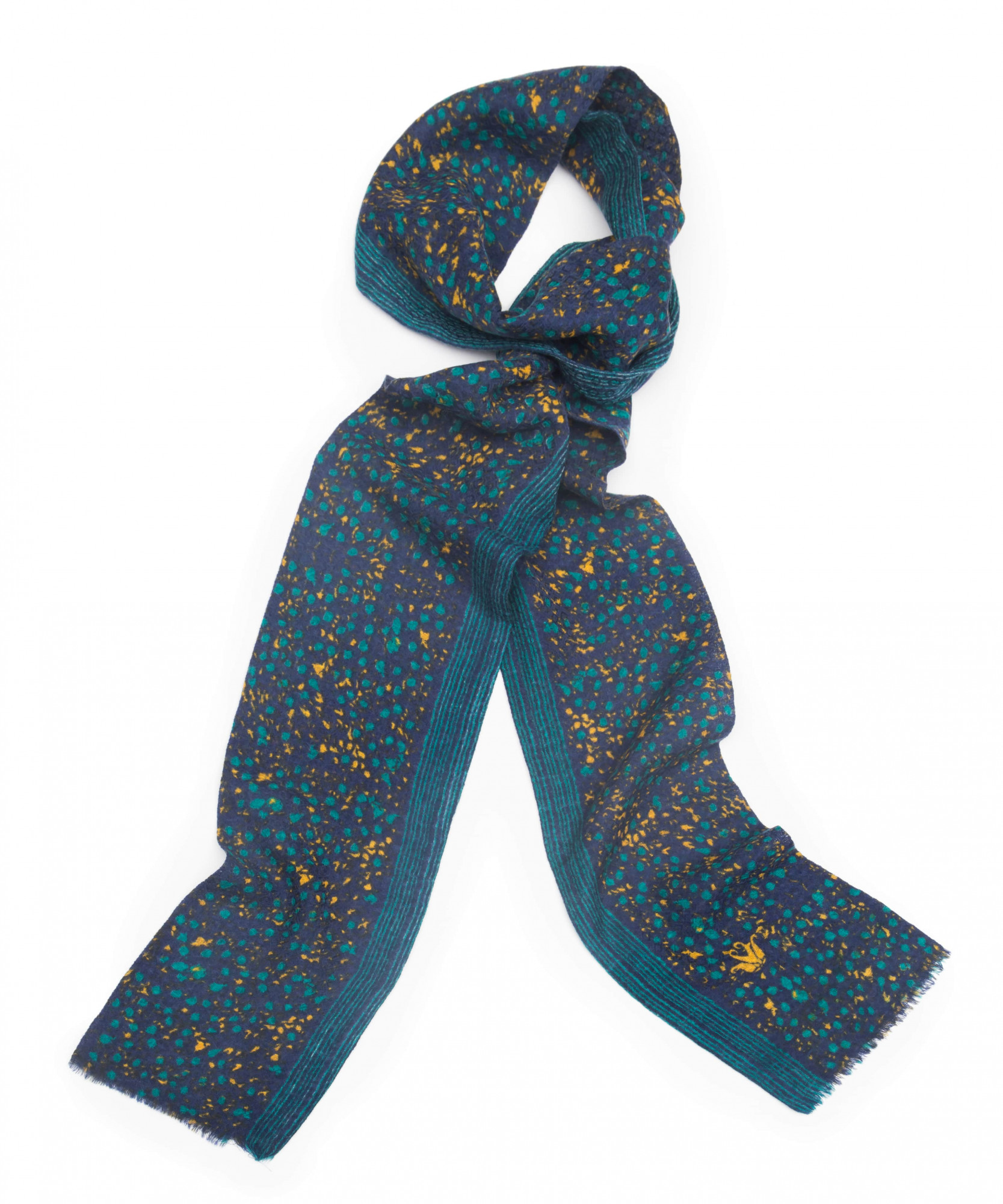 GEA_E Кашне 15/250 шерсть 92% шелк 8% PETRUSSE Santreyd 