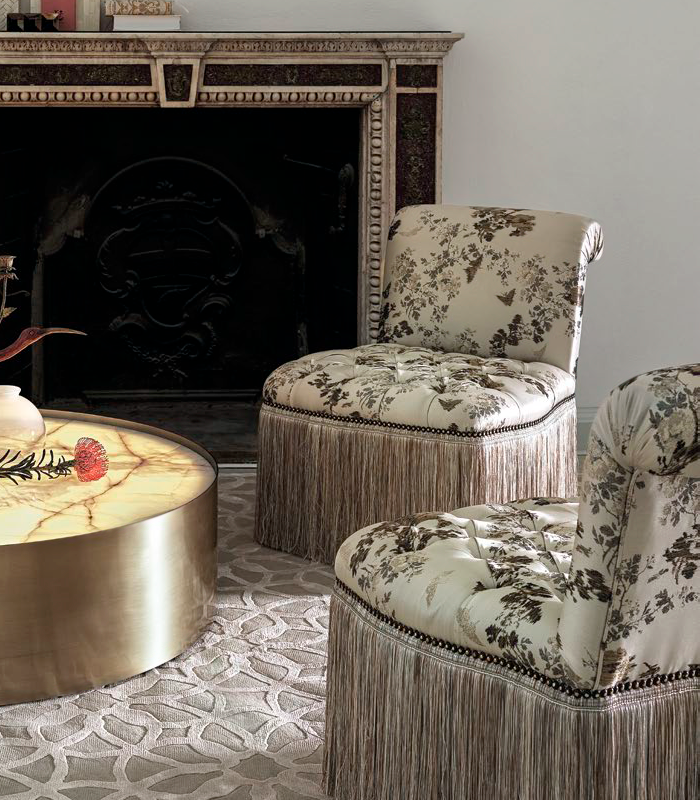 Кресло  ANGELO CAPPELLINI 60134/BI 