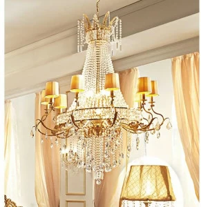 Barnini Oseo Подвесной светильник с кристаллами Reggenza luxury X062