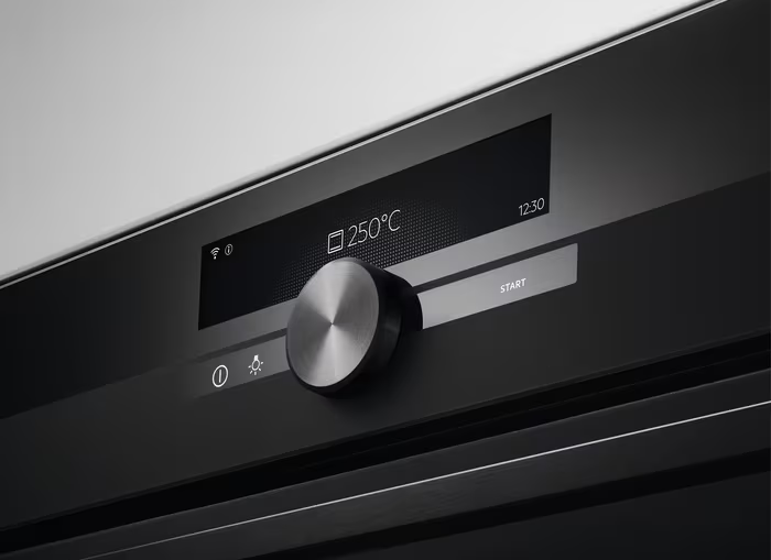 9155240 Электрический духовой шкаф AEG KMK965090T черный STDN-0017389 - Вид №2