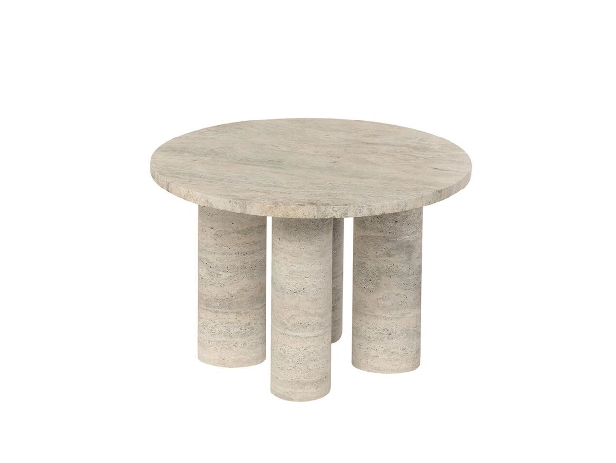 Травертин круглый журнальный столик blomus волос ARCH-00102249 - Вид №3