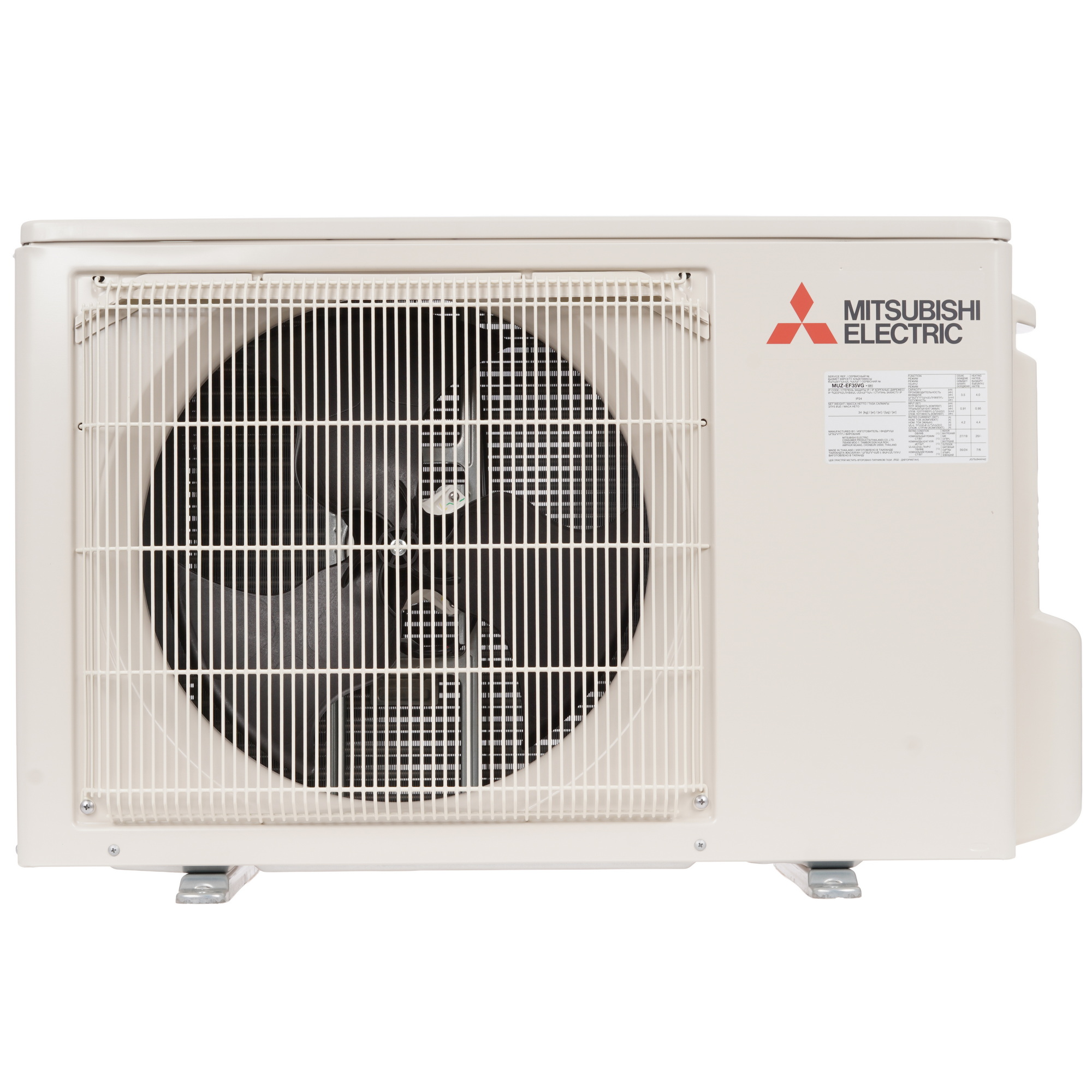 5341877 Кондиционер настенный сплит-система Mitsubishi Electric MSZ-EF35VGKB/MUZ-EF35VG черный STDN-0131468 - Вид №5