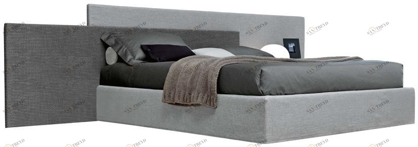 JESSE Кровать из ткани со встроенным освещением Mylove sun-id-1479167