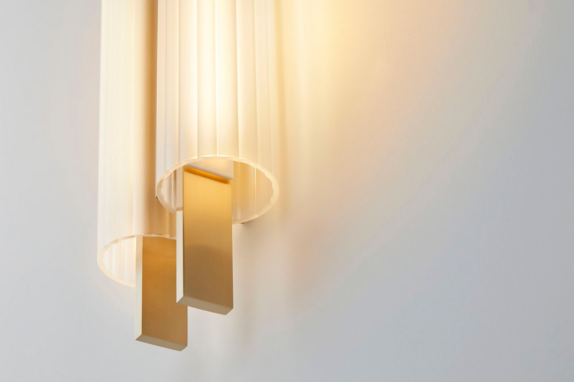 Латунный светодиодный настенный светильник Ross Gardam оборки ARCH-00004327 - Вид №7