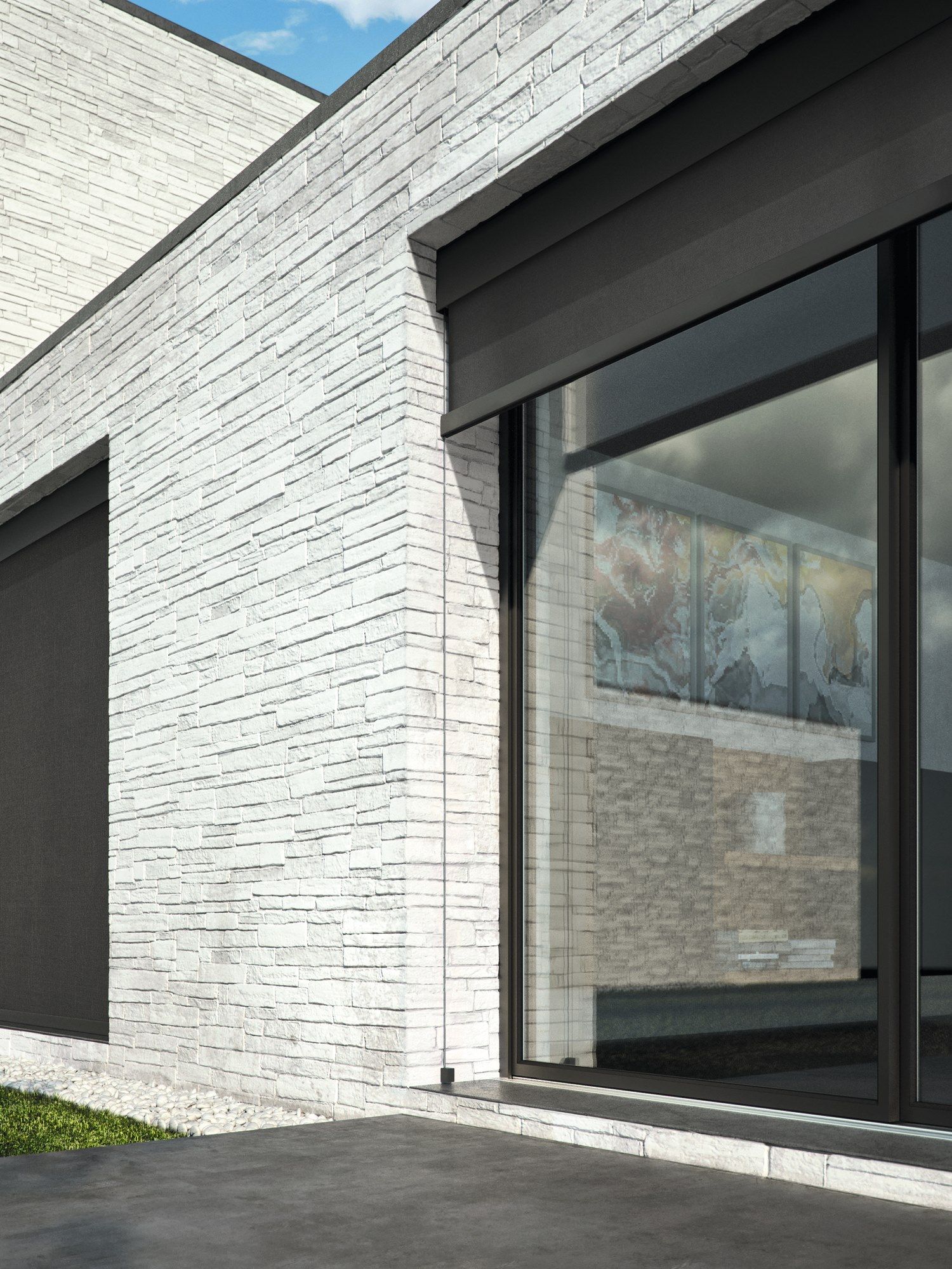 Навес с боковыми направляющими Pratic T-Project ARCH-00033395 - Вид №1