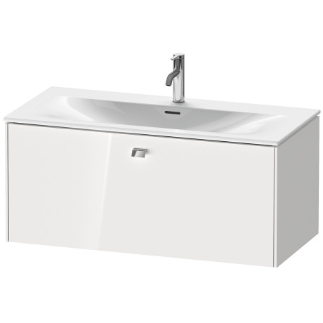 BR421300707 Тумбочка подвесная Brioso #BR4213 1020 x 479 мм Бетонно-серый матовый декор Duravit - Вид №2