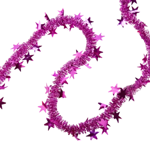 Мишура Млечный путь 270 см цвет сиреневый