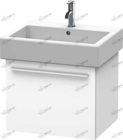 XL604401818 X-Large Тумбочка подвесная Белый матовый, декор Duravit