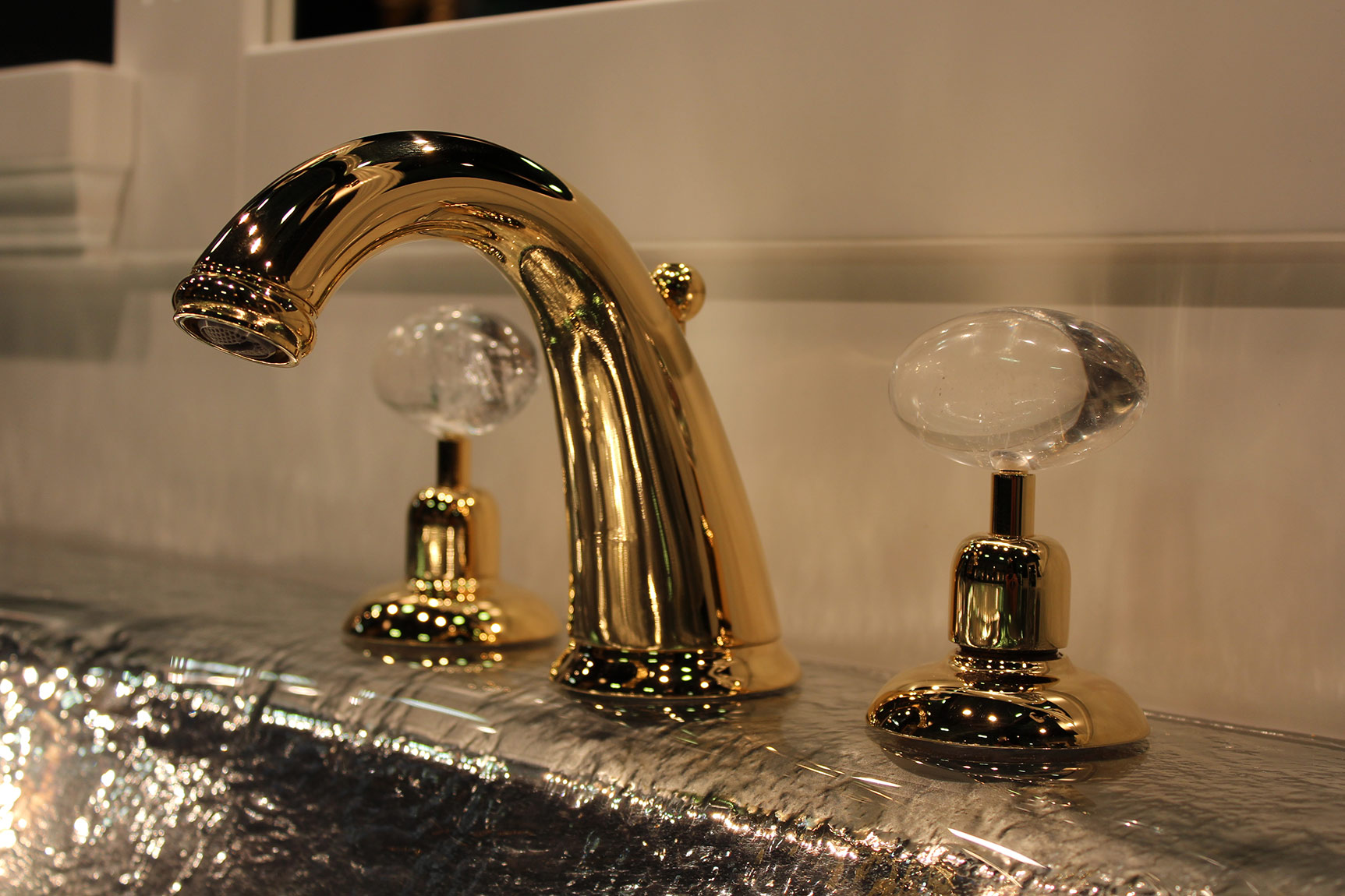 2108 ** 09C Смеситель для умывальника Nicolazzi Series Cristallo di Rocca  - Вид №2