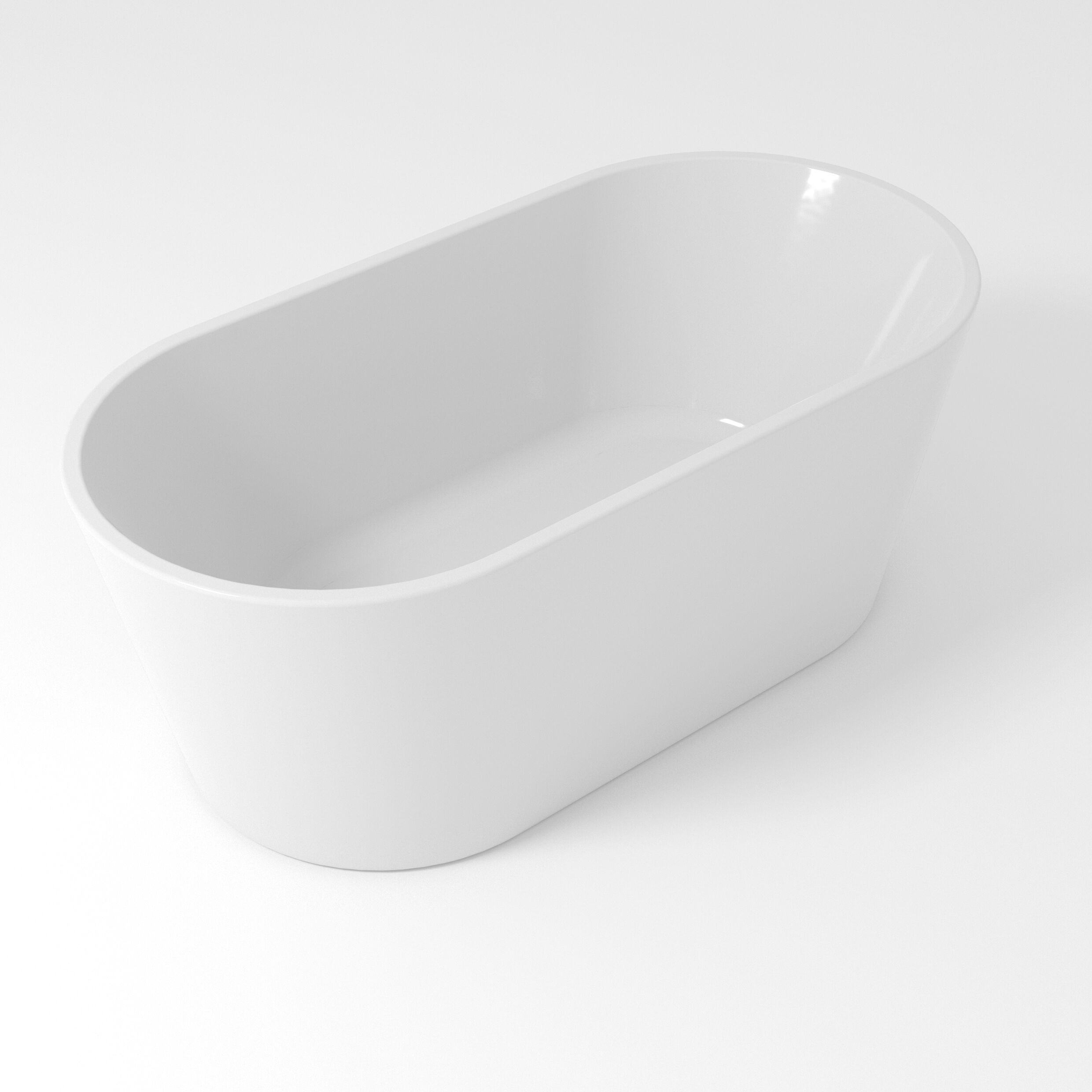 Акриловая овальная центральная ванна Olympia Ceramica трек ARCH-00082716 - Вид №2