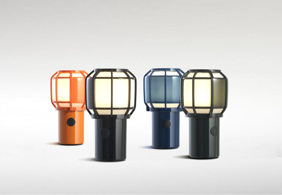 096322 Переносной светильник синий Marset Chispa  - Вид №2