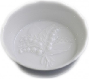 10558983 Meissen Розетка Meissen "Ландыш" 8см Фарфор