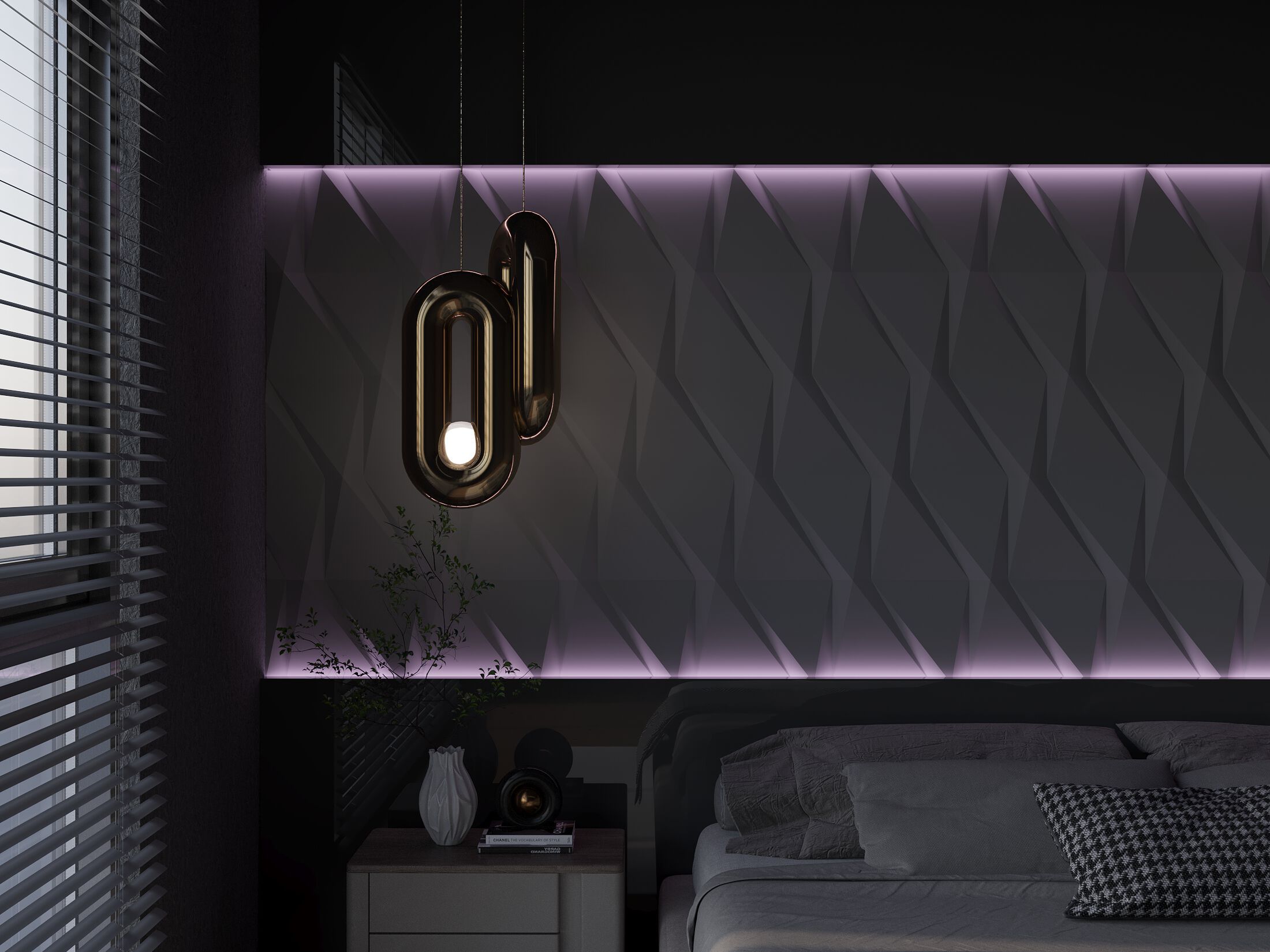 Трехмерное гипсовое покрытие WallDeco дизайн ARCH-00039308