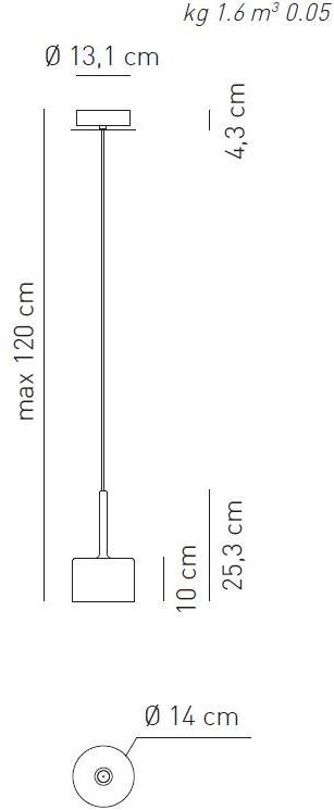 AXOLIGHT Подвесной светильник из галогенного кристалла Spillray sun-id-1416042 - Вид №16