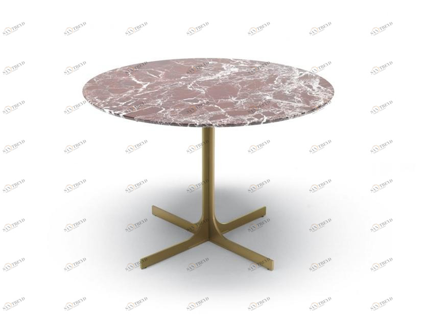 MisuraEmme Круглый журнальный столик из мрамора sun-id-1422168