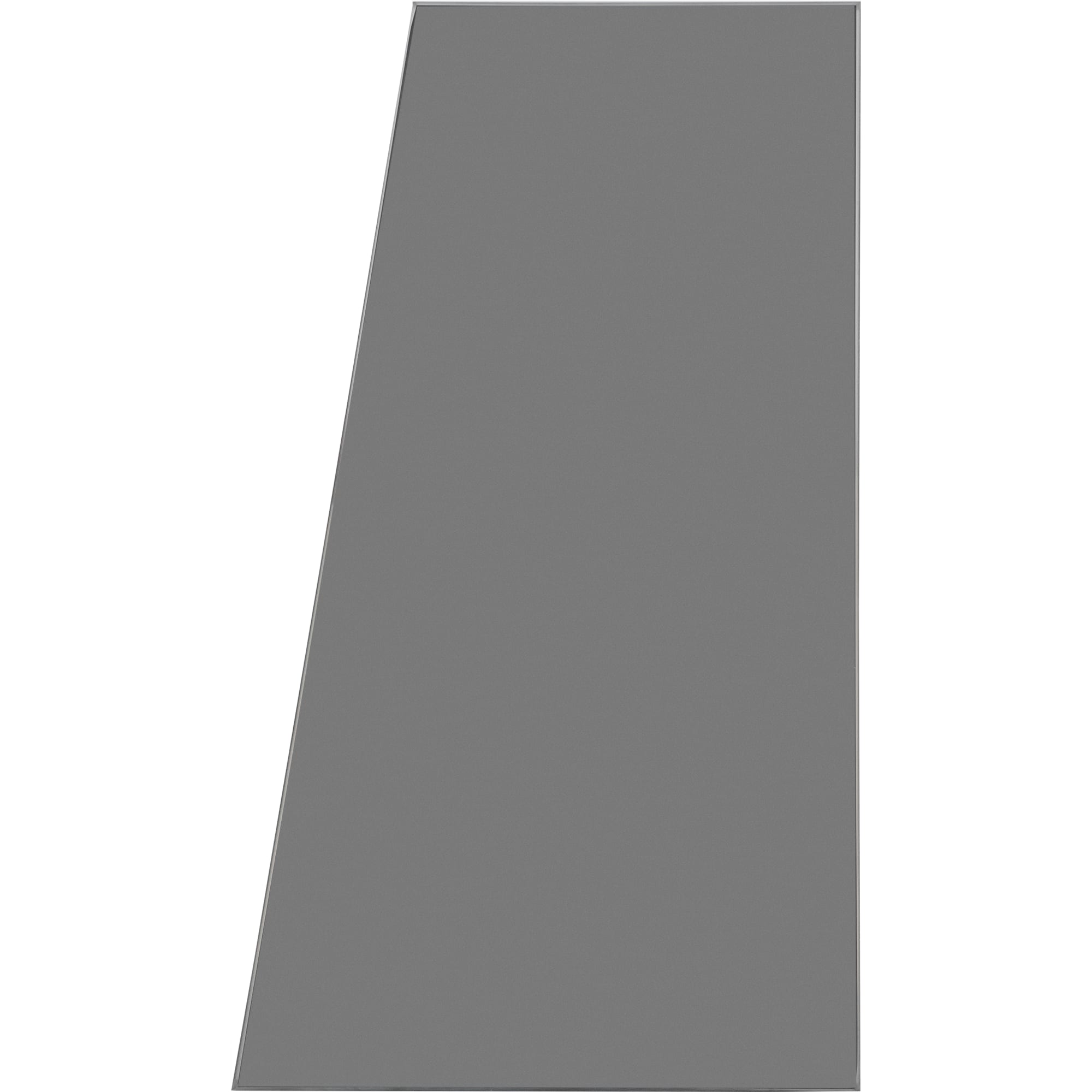 82494221 Плитка декоративная зеркальная «Трапеция» 12х20 см цвет графит Santreyd  - Вид №2