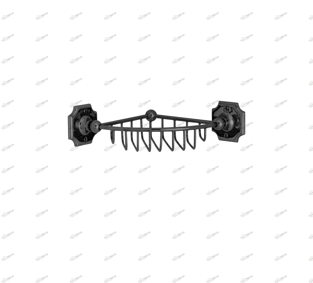 Gentry Home Держатель стакана с кристаллами Regent Темный никель GH102692