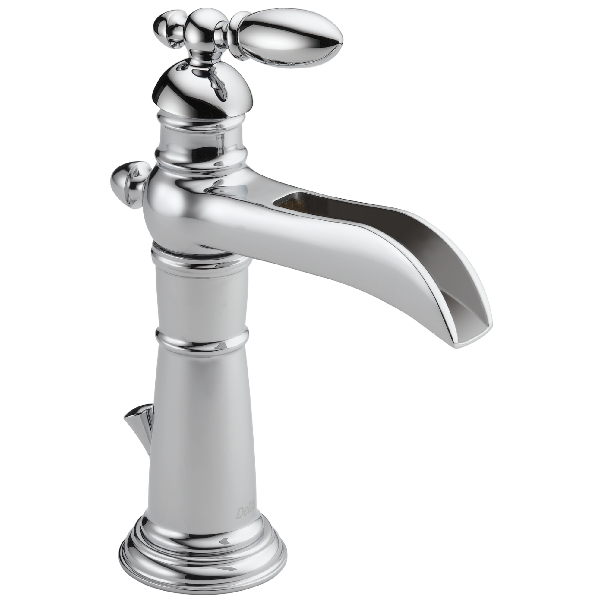 554LF Смеситель для ванной комнаты с одной ручкой Delta Faucet Victorian Хром