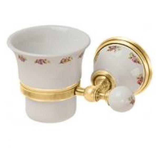 Стакан настенный MIGLIORE Provance Ml.PRO-60.502.DO, цвет золото  - Вид №1