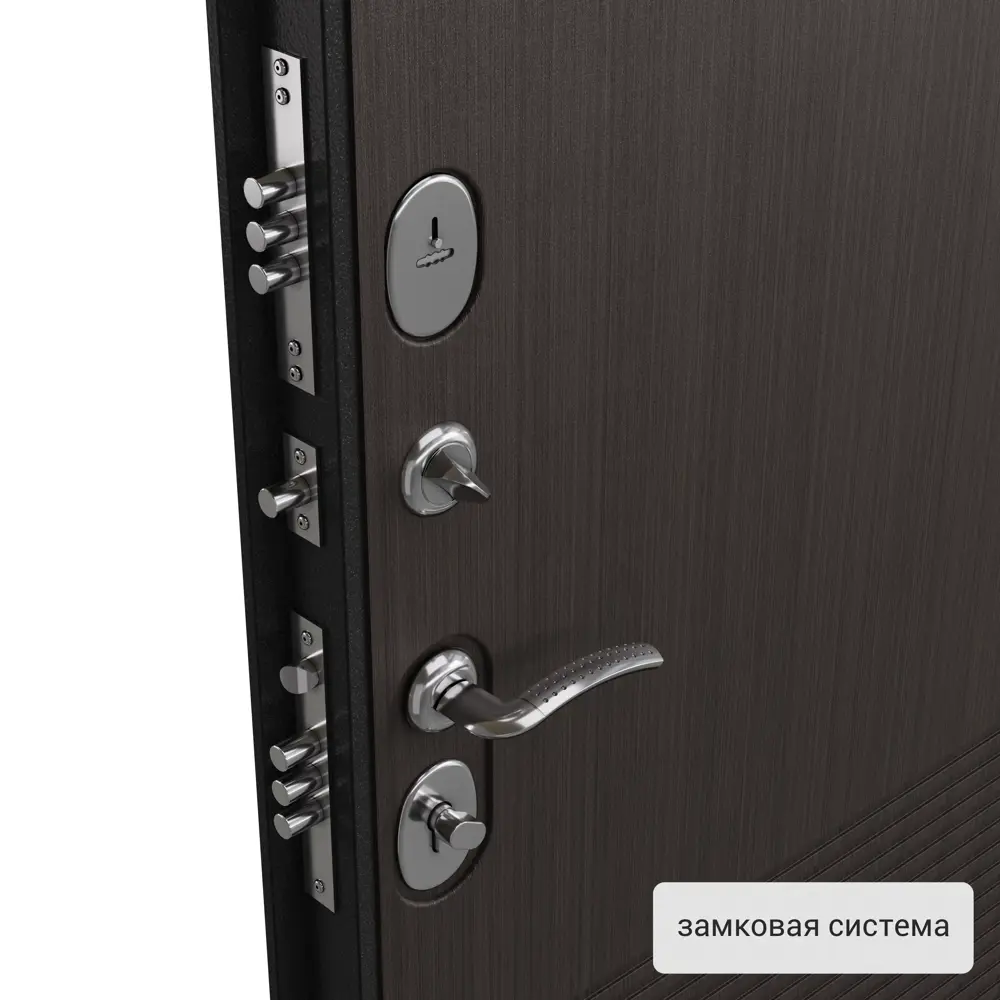 Дверь входная металлическая Ариста 860 мм левая цвет темный TOREX STLM-2093747 - Вид №2