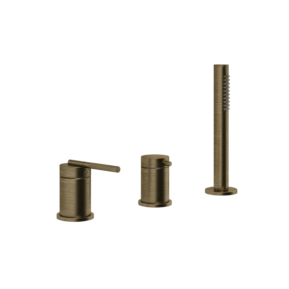 Смеситель для ванны 63547 713 Gessi Ingranaggio СТАРИННАЯ ЛАТУНЬ 63547713