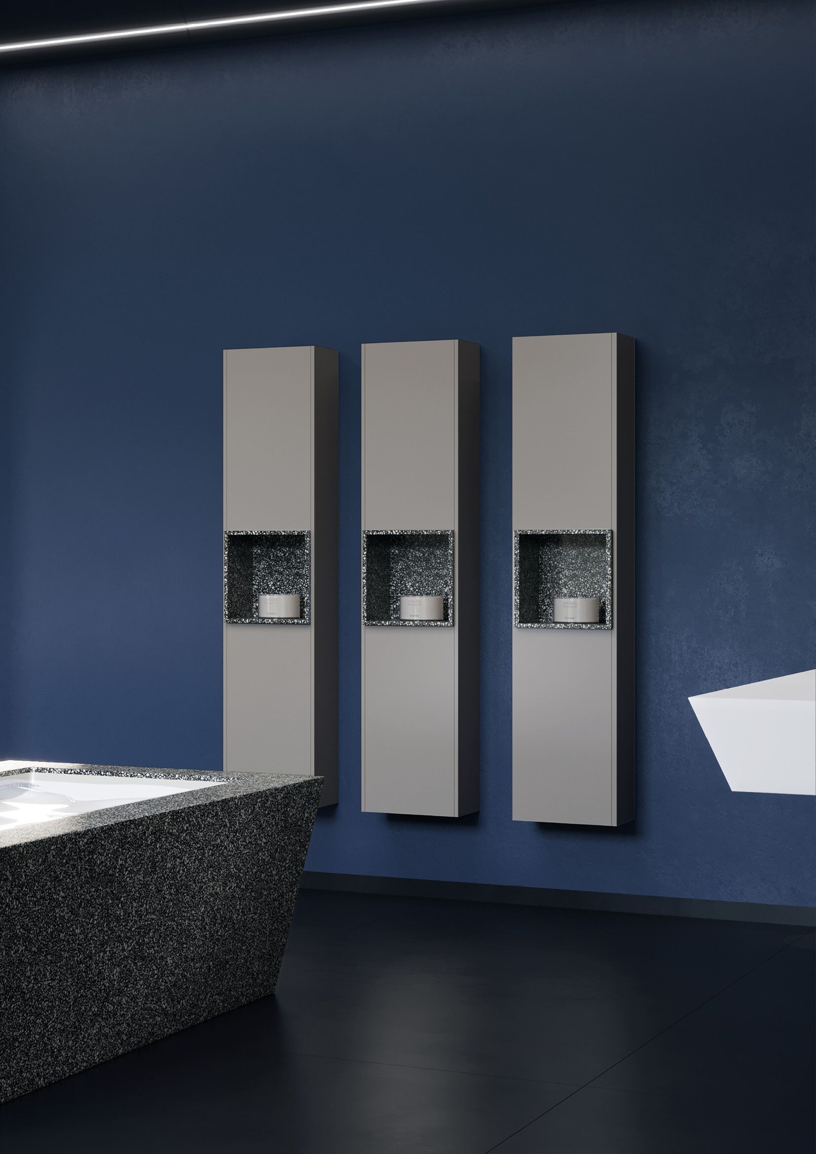 Навесной шкаф для ванной комнаты Corian® Acquapazza Corian ® elements ARCH-00060532 - Вид №2