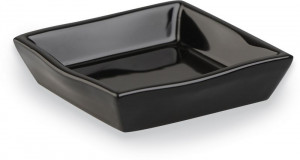 794(NE) Stil Haus Prisma, настольная керамическая мыльница, черная керамика