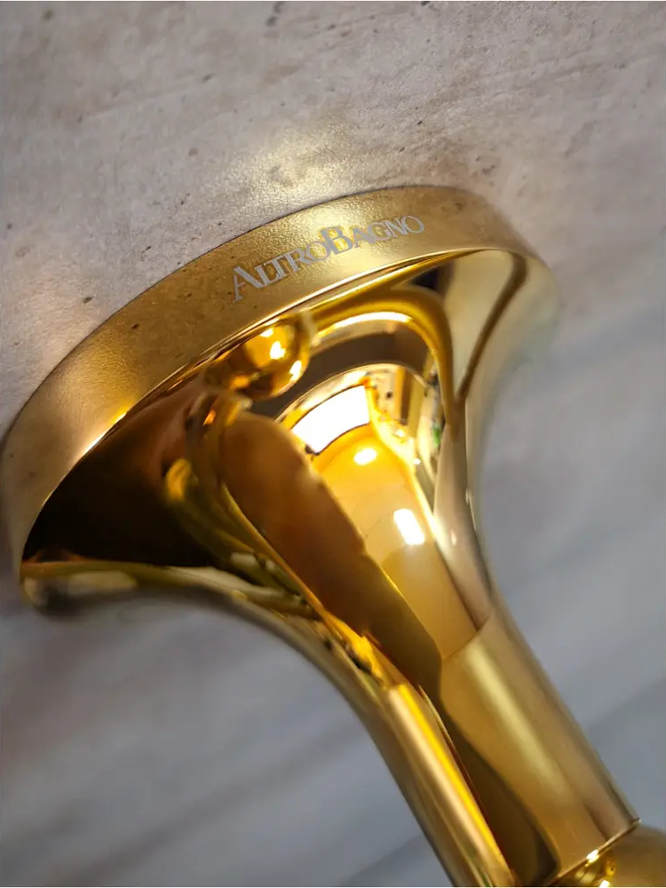 91620396 Держатель для полотенец Altrobagno AltroBagnoCorposo081312Or 26см цвет жёлтый, золотой STLM-0967662