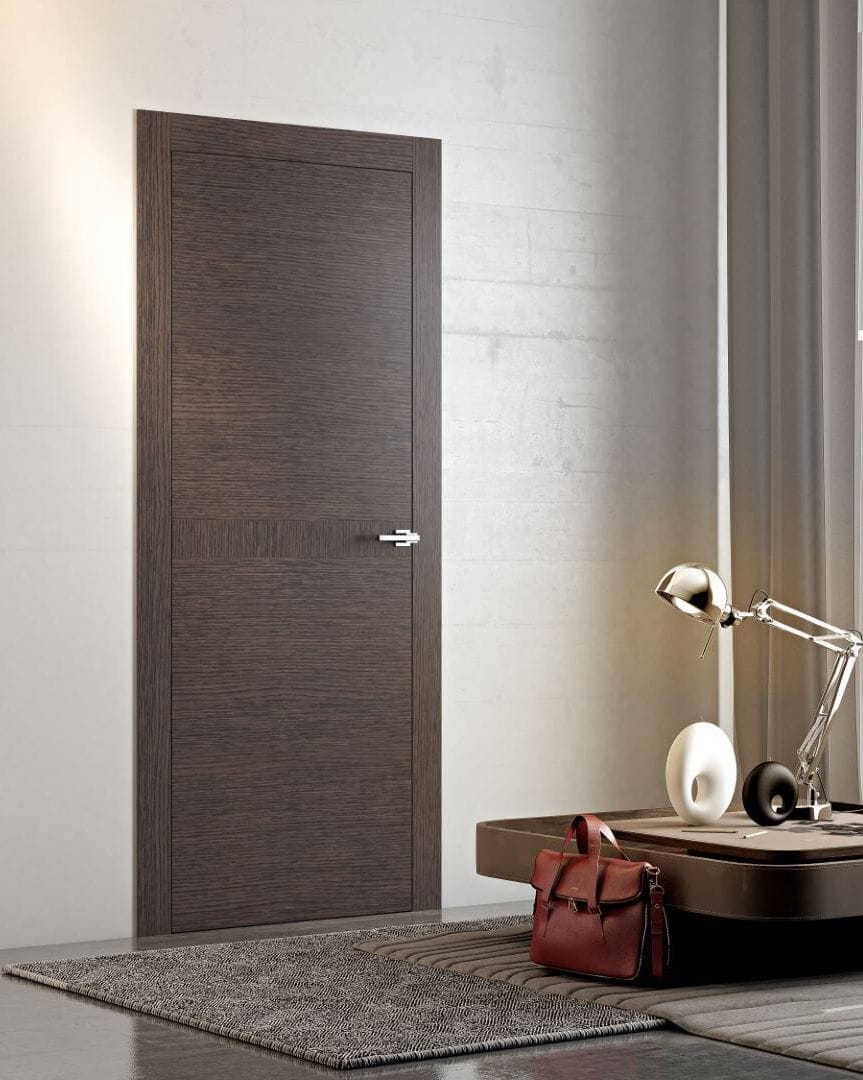 Распашная дверь из шпона Pail Serramenti DEMETRA ARCH-00146908 - Вид №2