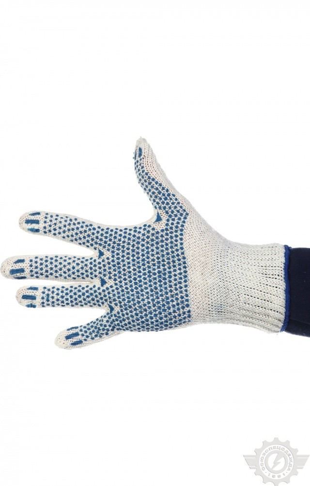 58899 Перчатки с ПВХ Точка  Средства защиты рук  размер Спецодежда  - Вид №1