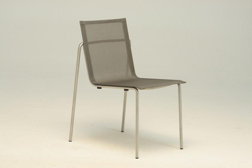 FISCHER MÖBEL Штабелируемый садовый стул из нержавеющей стали Taku sun-id-1450494 - Вид №2