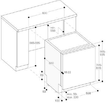 Gaggenau Встраиваемая посудомоечная машина класса +++ Serie 400 Df481163f - Вид №1