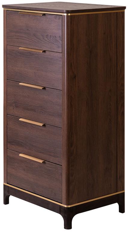 2500 Комод с 5 ящиками Модерн Дуб Гладстоун R-HOME 4009278H_Гладстоун - Вид №1