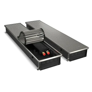 Внутрипольный конвектор Royal Thermo Atrium 1200x250x110 мм боковое подключение 1 теплообменник с решеткой 86581919 STLM-2184266