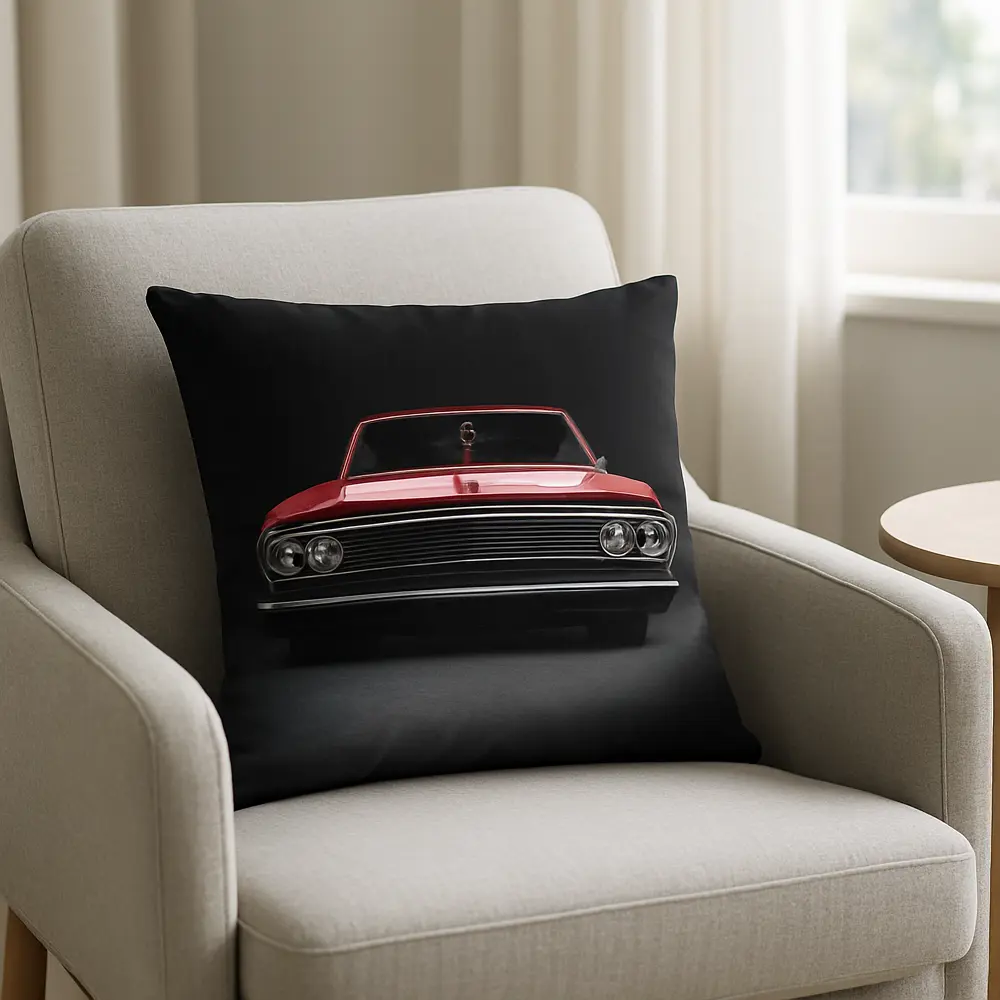 Декоративная подушка Seasons Машина 40x40 см цвет черно-розовый STLM-2113505 - Вид №3