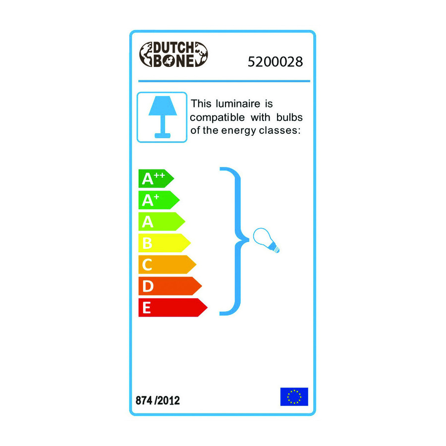 Лампа настольная Cubo Dutchbone 5200028 - Вид №9
