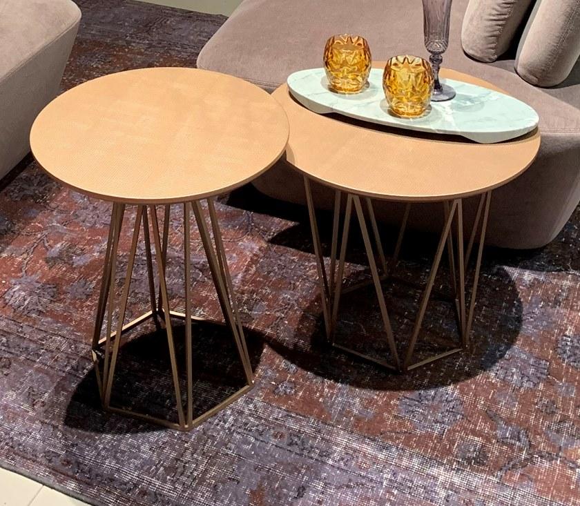 EmmeBi Круглый лакированный журнальный столик sun-id-1506639 - Вид №7