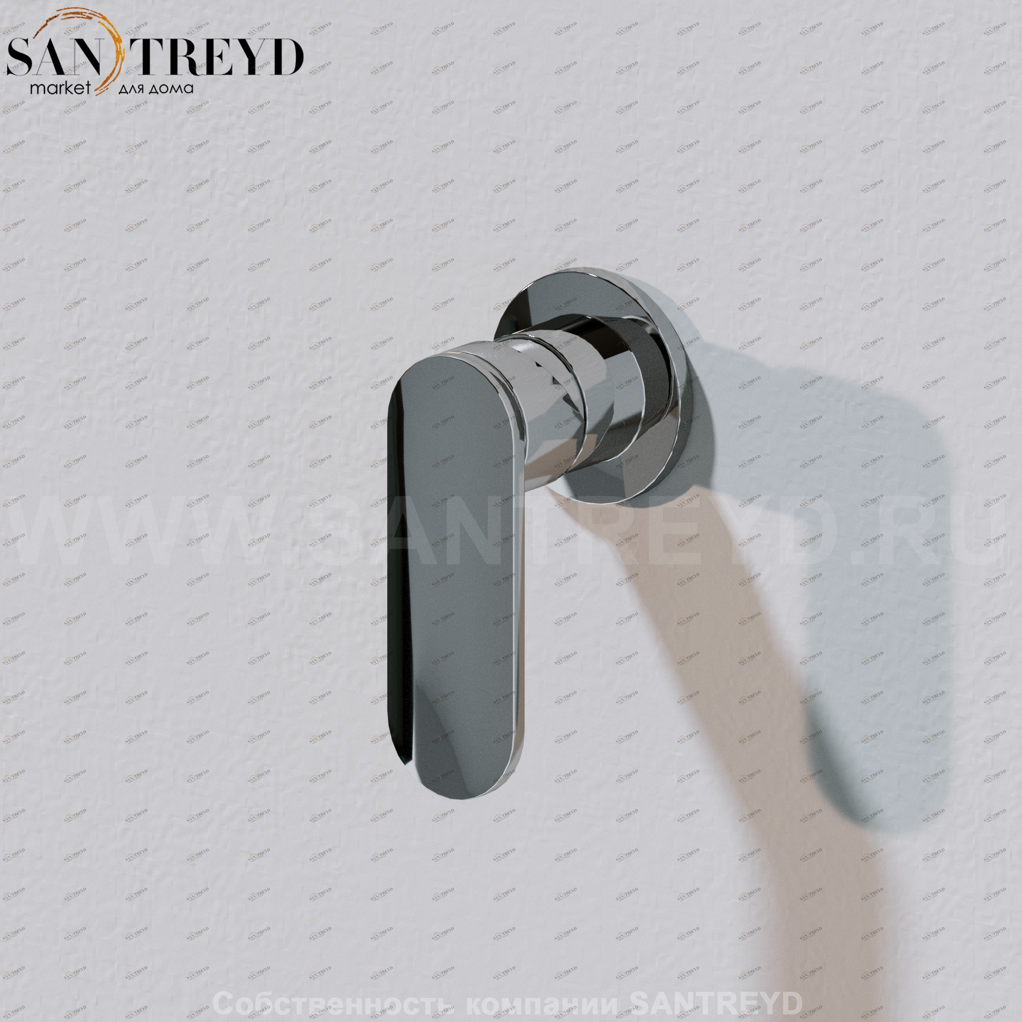 Flaminia ONE Ручка смесителя хромированная 112560 Ceramica Flaminia