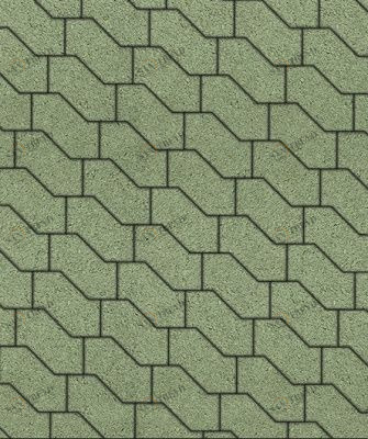 Тротуарные плиты "S-ФОРМА" - В.3.Ф.10 (Гранит) Зеленый Santreyd sun-id-332429