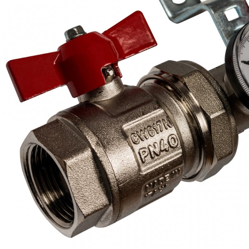 Коллектор нерж в сборе 12 выходов с расходомерами STOUT SMS0907000012 - Вид №3