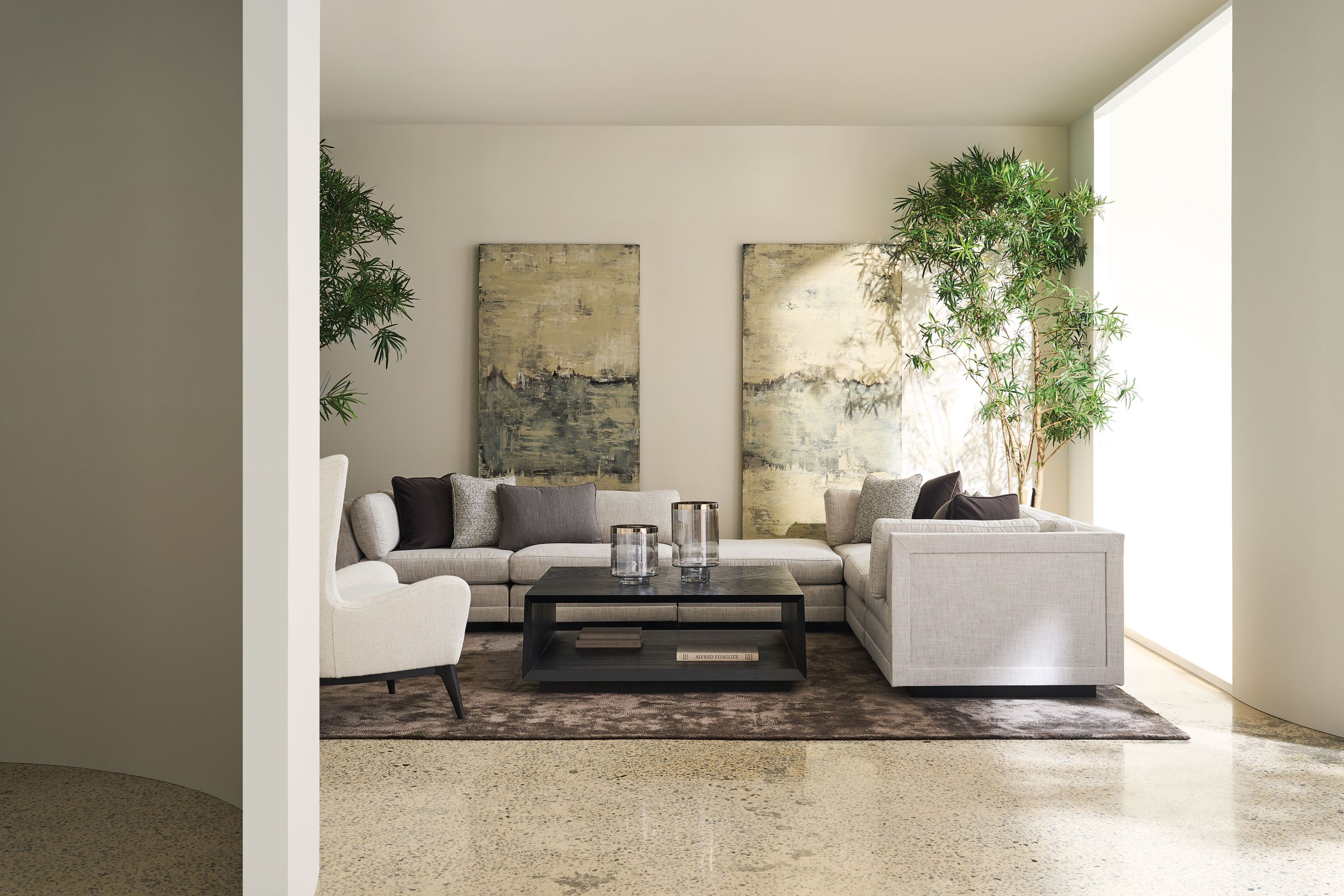 Прямоугольный пуф из ткани Caracole Fusion ARCH-00090372 - Вид №2