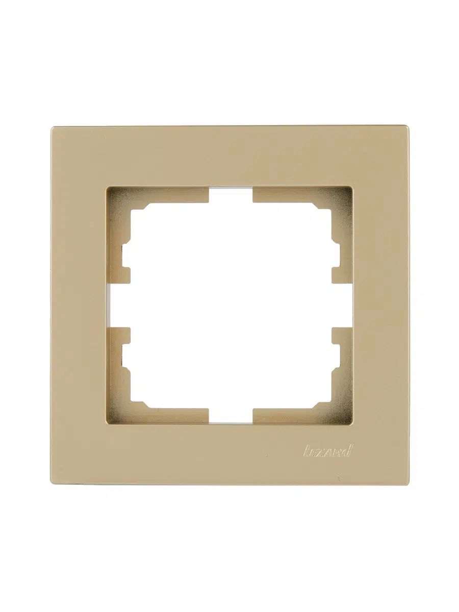 VESNA Рамка горизонтальная золото LEZARD 742-3600-146 - Вид №3