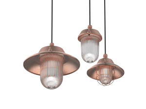 Медный алюминиевый подвесной светильник