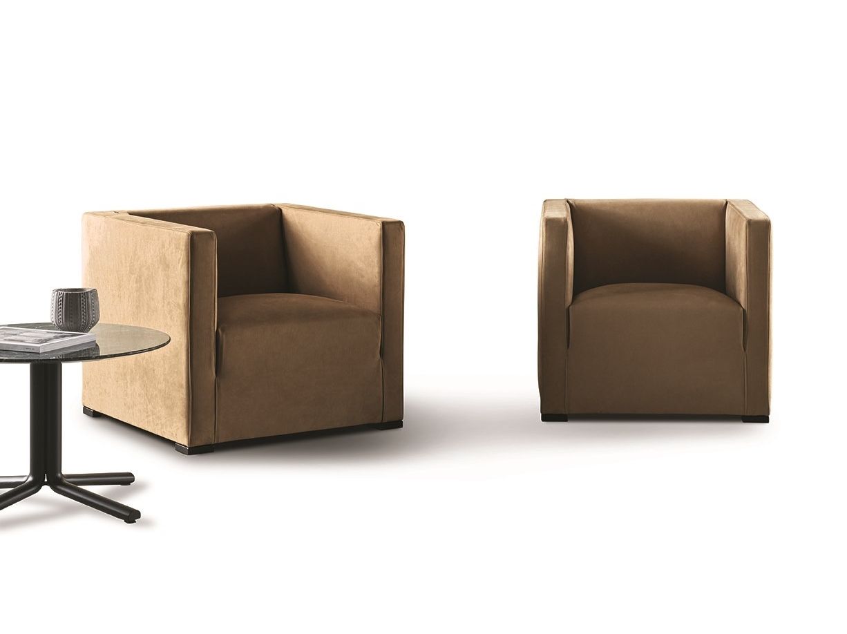 Съемное кресло из ткани Meridiani Belmon ARCH-00014801