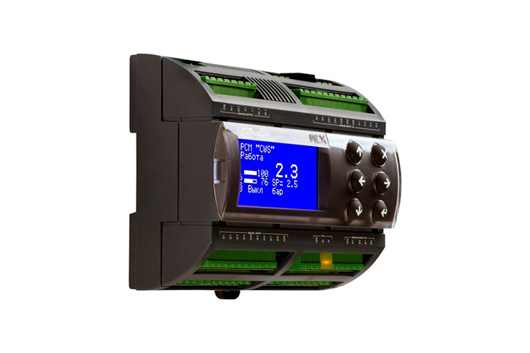 Danfoss Контроллер управления насосными станциями PCM Danfoss MCX PCM DP Управление насосами дренажа 087H3703 