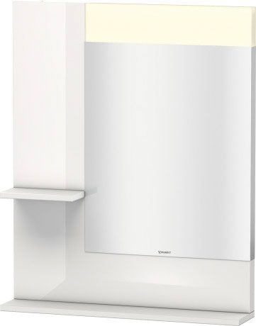 VE731001414 Vero Зеркало с полочками сбоку и внизу Терра, декор Duravit - Вид №1
