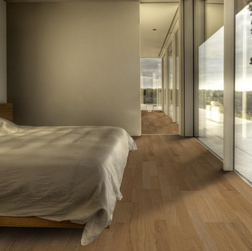 Паркетная доска Kahrs Дуб Бриз Линнея Полуматовая Брашированная 2600200568 - Вид №20