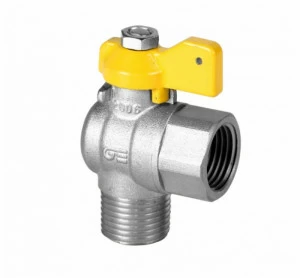 GENEBRE 3555 04 Кран шаровой угловой для газа, M-F
