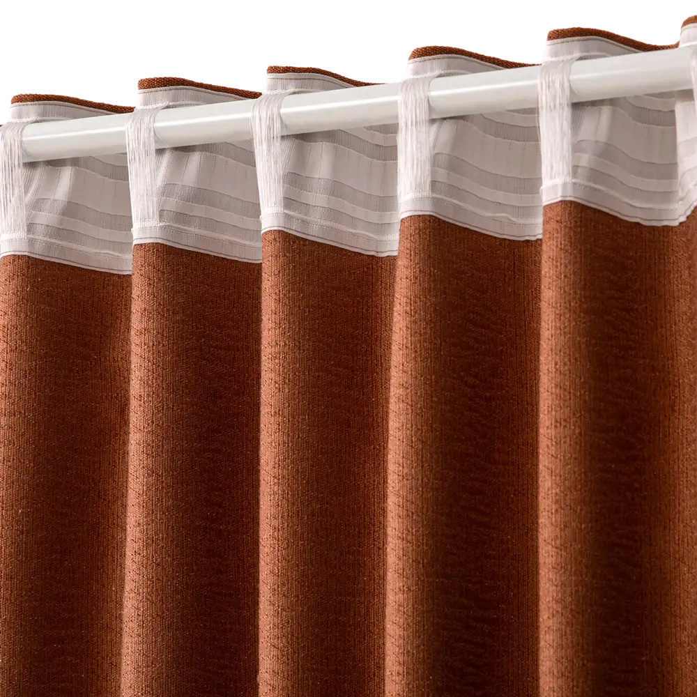 ШТОРА SAPA 200X280 терракота Santreyd STLM-2112921 - Вид №8